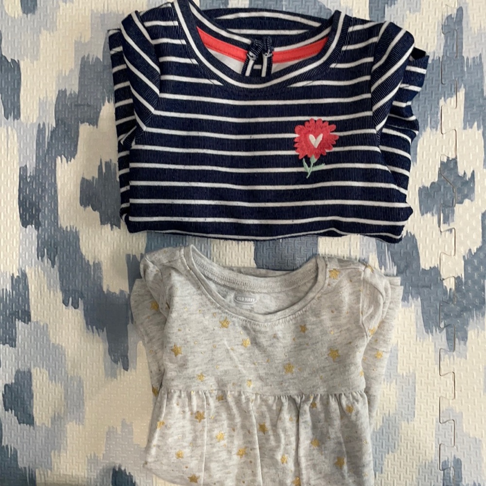 6-12 month long sleeve dress bundle!